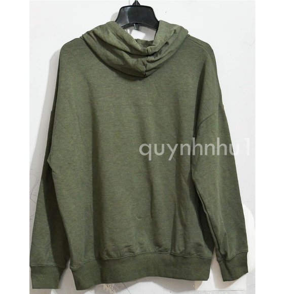 NWT Buffalo Ladies Womens Super Soft Hoodie Pullover in GREEN - Picture 4 of 5